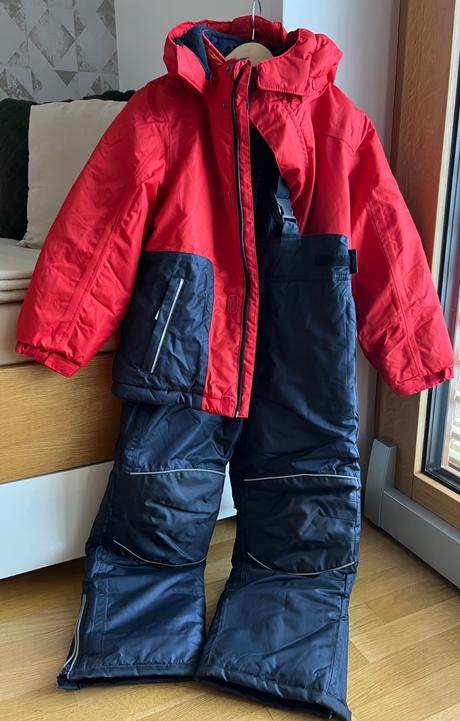 Zimná súprava zn. tchibo veľ. 122/128, tchibo,128