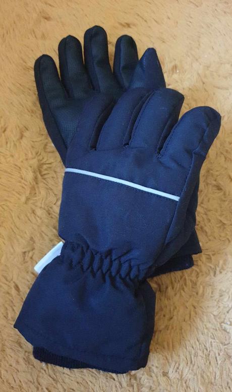 Vodoodpudivé vatované rukavice, zn. hm, h&m,152