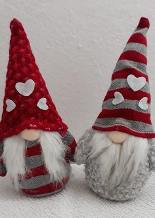 Vianočný škriatok  - 2 kusy, 