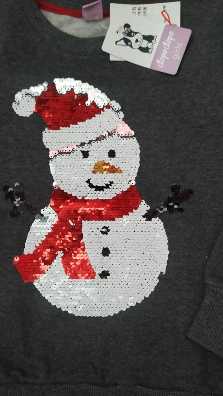 Mikina nova so snehuliakom, dopodopo,116