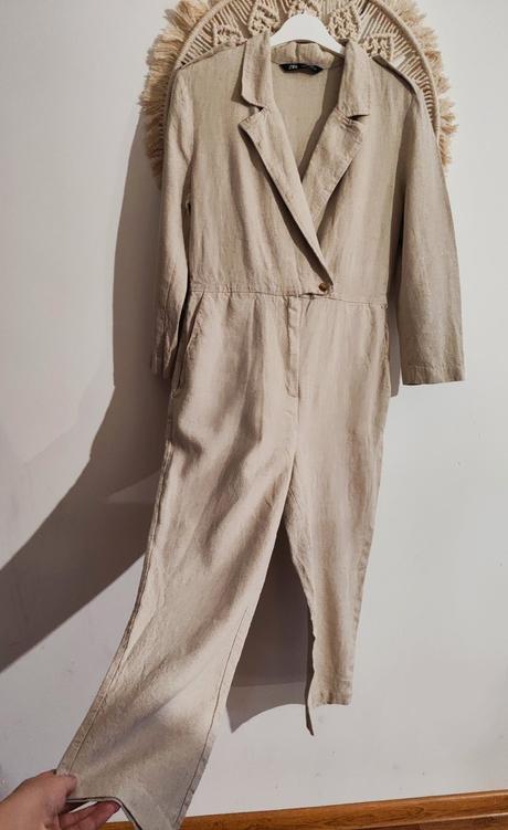 Dámsky ľanový overal zara, zara,m