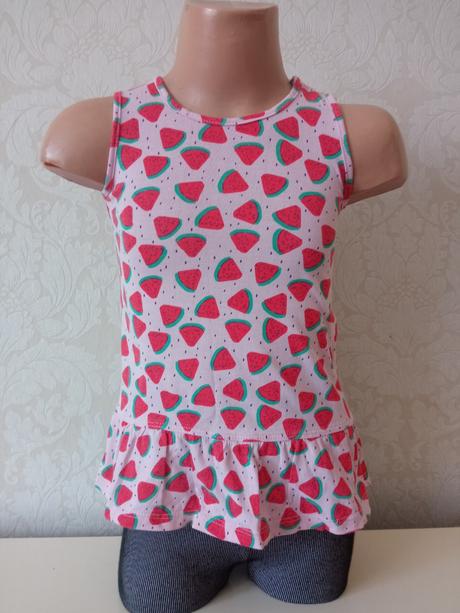 Dievčenské ružové šaty s melónom lupilu (86-92), lupilu,86