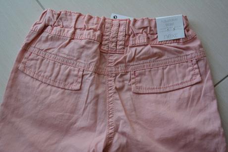 Nenosené ľahké nohavice s mašľou, next,104