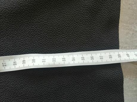 Čierne pružné midi šaty ham vs, h&m,s