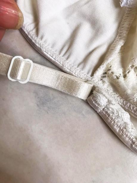 Vintage čipkovaný korzet, s