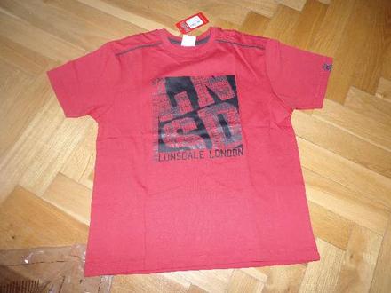 Krasne cervene tricko lonsdale, lonsdale,128