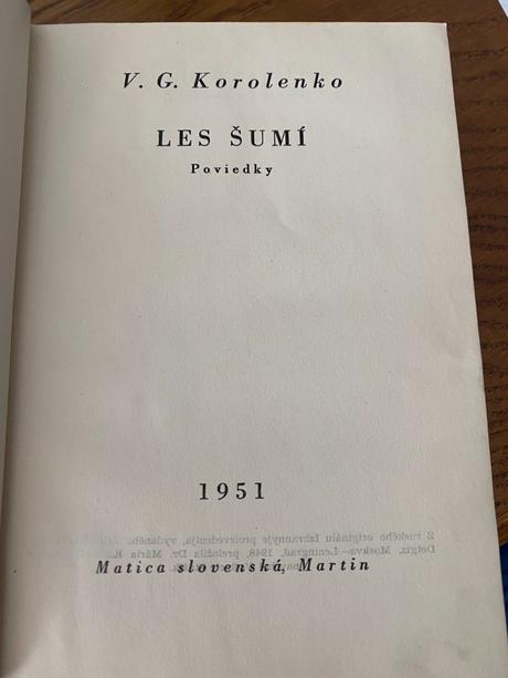 Korolenko. les šumí. 1951,
