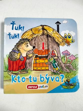 Interaktívne leporelo ťuk ťuk kto tu byva, 