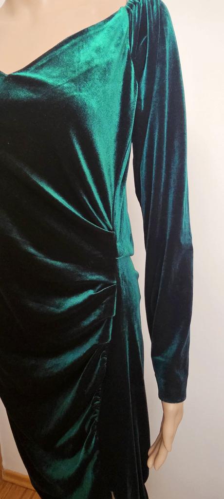 Velúrové spoločenské šaty, reserved,42