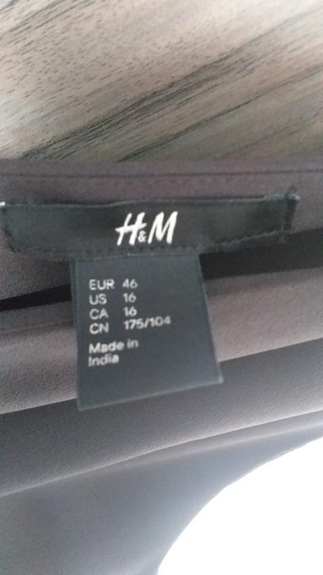 Saty h&m aj pre tehuľky, raz oblecene, 46, h&m,46