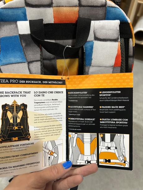 Novy ruksak yzea go - pc 99eur,