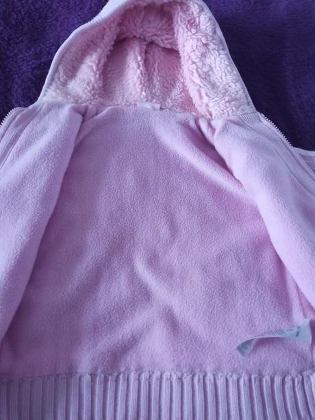 Zateplený sveter na zips, cherokee,98