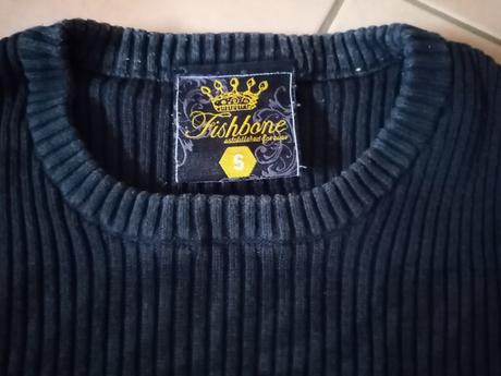 Pánsky sveter, fishbone,s