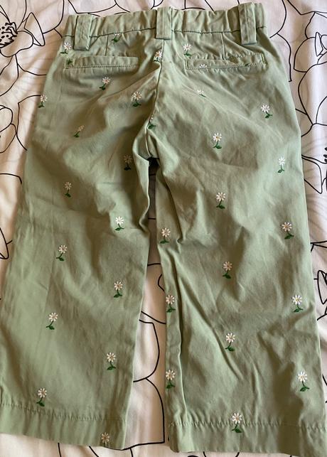 Nohavice capri gap s kvetinkami v. 110/116, gap,110