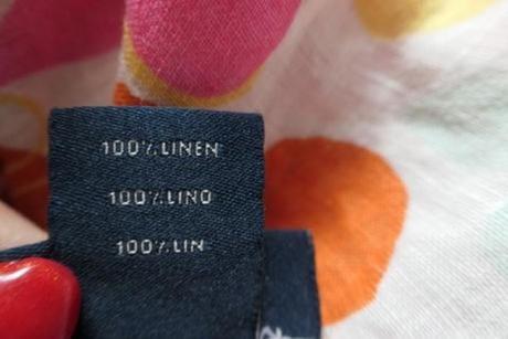 Gant letna lanova tunika s/xs, gant,s