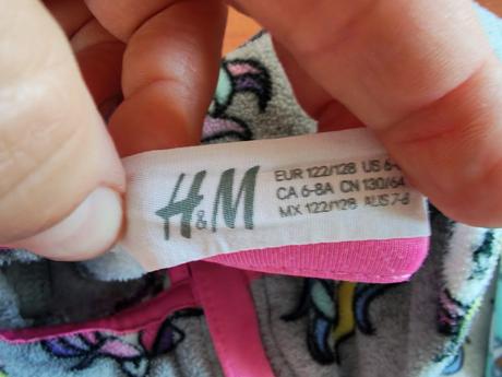 Flisova bunda, h&m,128