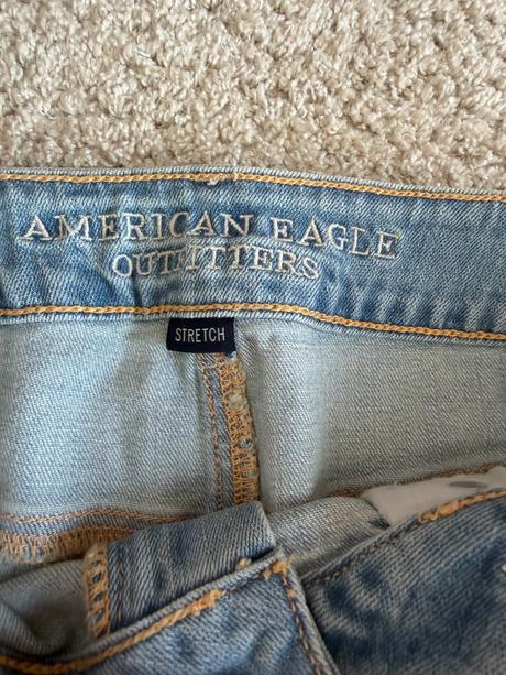 Damske riflove kratasy american eagle, american eagle,m