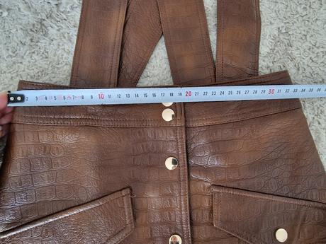 Koženková sukňa zara, zara,xs