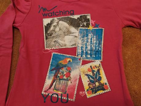 Tričko 122-128 s poštou, 122