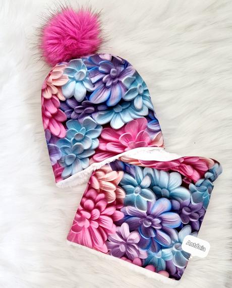 Zimny setik 3d kvet, 50 - xs