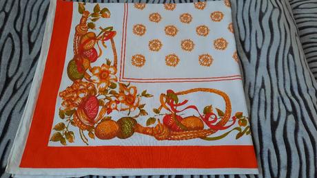 Retro veľkonočný obrus na chalupu,