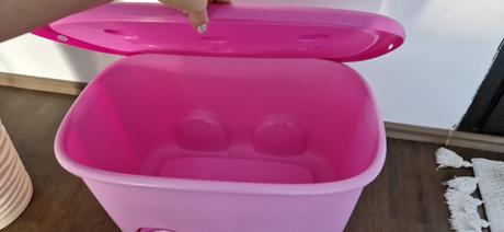 Plastový box na kolieskach, 