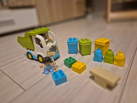Lego duplo 10945 smetiarske auto - komplet sada,