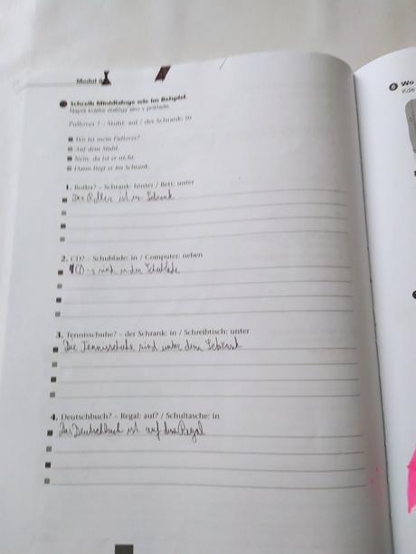 Pracovný zošit nemčina,