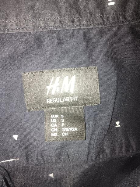 Košeľa, h&m,s