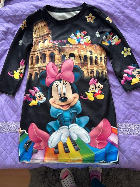 Šaty minnie veľ. m/l, m