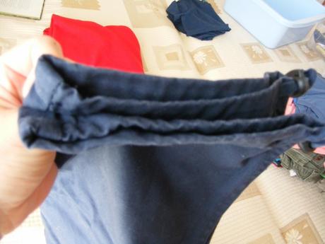 Bavl.modre nohavice, 128