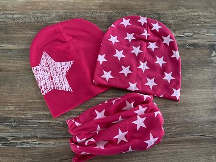 2x čiapka s nákrčníkom, 68 / 74