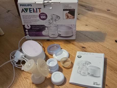 Elektricka odsavacka mlieka a prsnikove muslicky, 