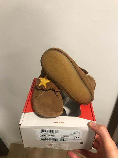 Capacky barefoot papučky superfit 23/24, superfit,23