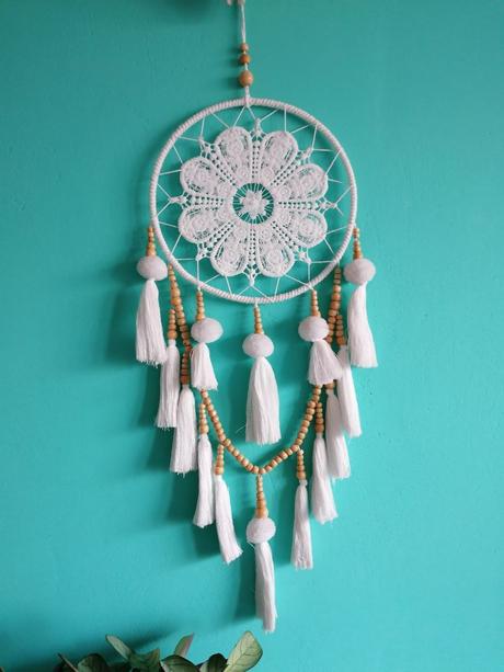 Veľký lapač snow / dream catcher, 