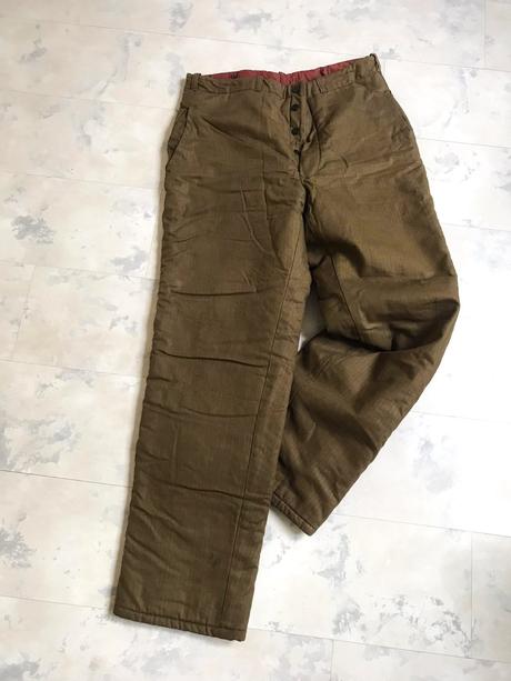 Zateplené pracovné nohavice -vaťáky, m