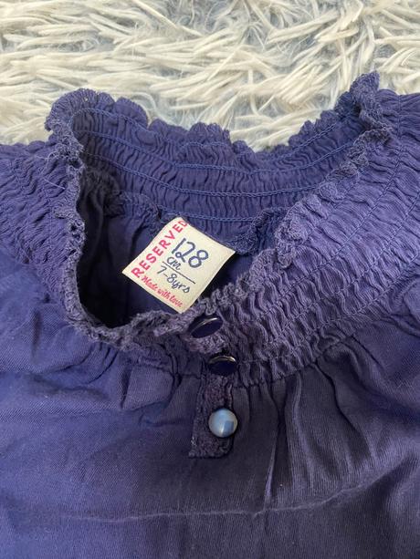 Dievčenský top s dlhým rukávom, reserved,128