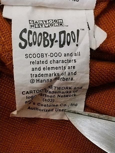 Kostým scooby-doo, rubies, 5-7 rokov, 110-122 cm,