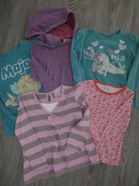 Balík tričiek 5ks na doma, 104–116