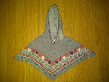 Podšité pončo top stav, cherokee,86