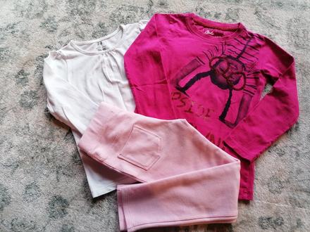 Trická + nohavice 116, 104–116