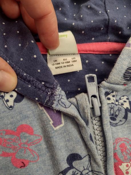 Teplákový overal minnie mouse, f&f,86