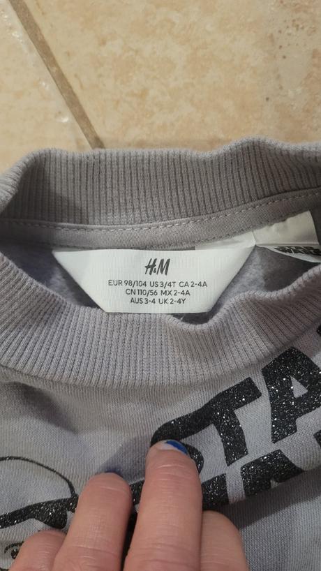 Mikina, h&m,104