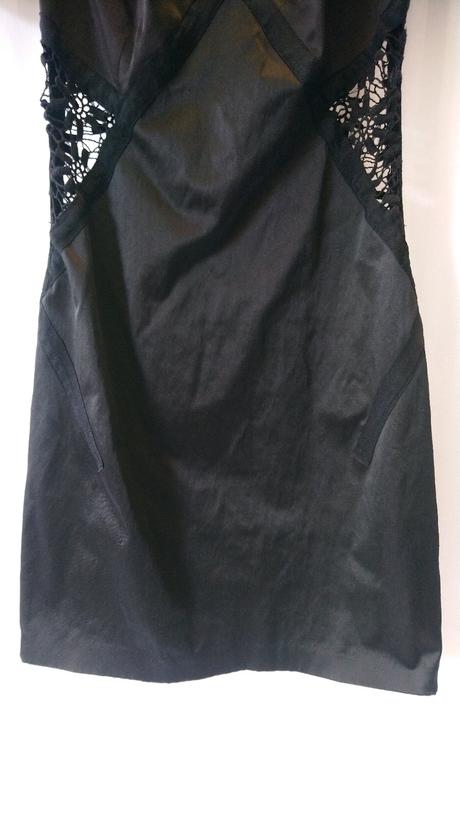 Dámske čierne šaty, gold by giles, new look,xs