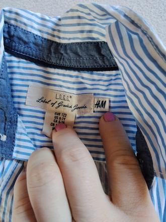 Košieľka hgm, h&m,122