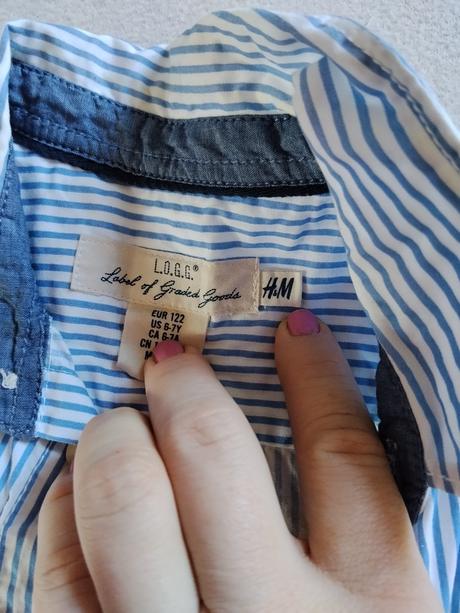 Košieľka hgm, h&m,122