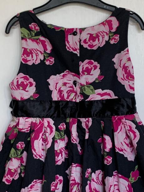 Lindex čierne dievčenské šaty, lindex,122