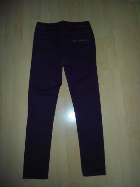 Fialove riflove nohavice, f&f,38