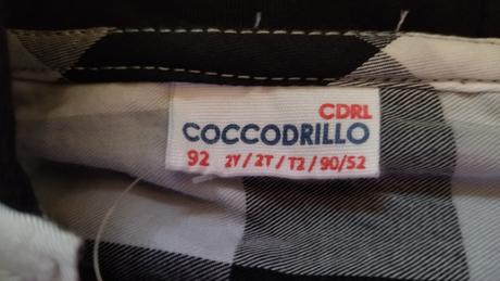 Košeľa cocodrillo karovana, coccodrillo,92