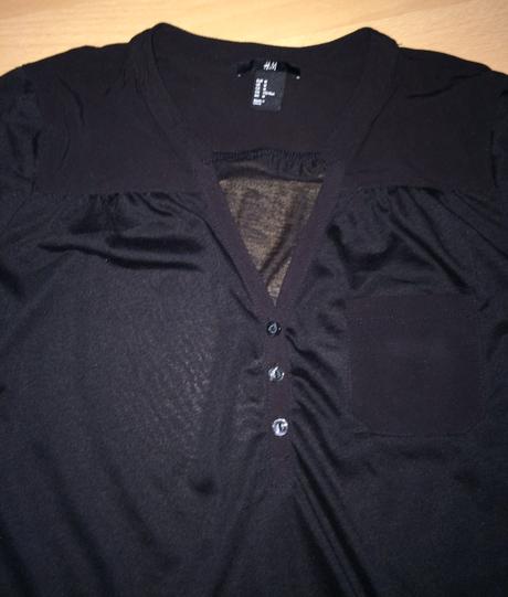 Čierne tričko h&m, h&m,m